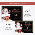 company christmas card template